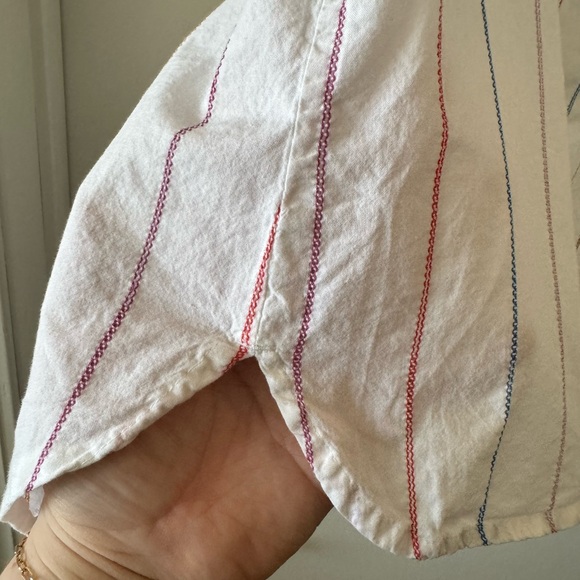 EUC Universal Thread Embroidered Cotton Tank - Picture 5 of 8